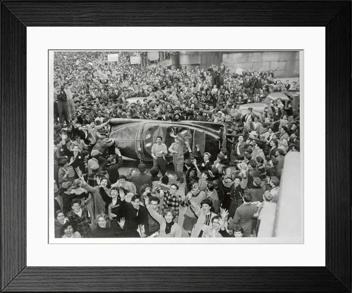 Framed Print : New York Students Riot in Support of their Teachers Strike Framed Print : New York Students Riot in Support of their Teachers Strike