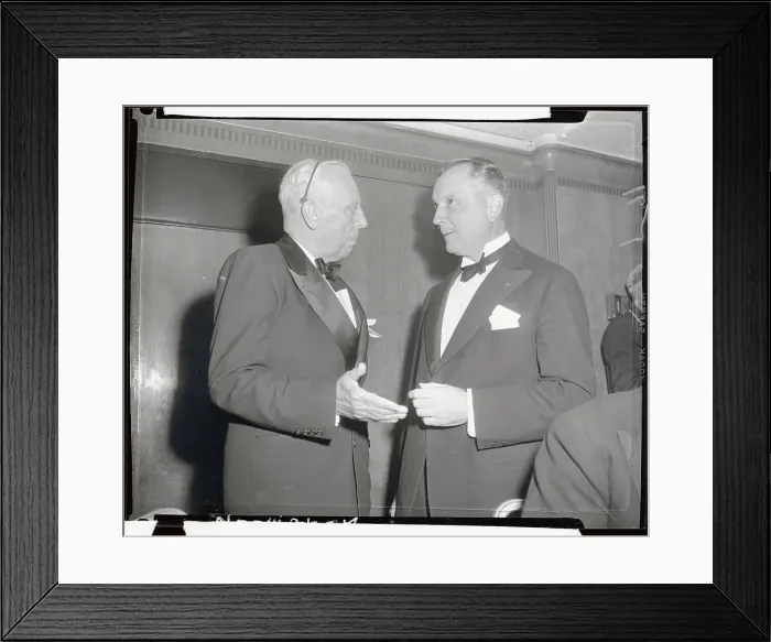 Framed Print : Juan Trippe Talking with Alfred P. Sloan Framed Print : Juan Trippe Talking with Alfred P. Sloan