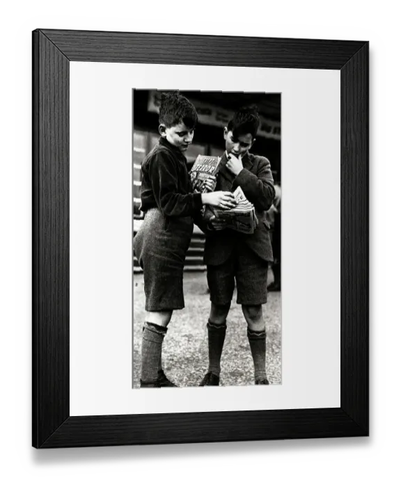 Framed Print : Comic Connoisseurs Framed Print : Comic Connoisseurs