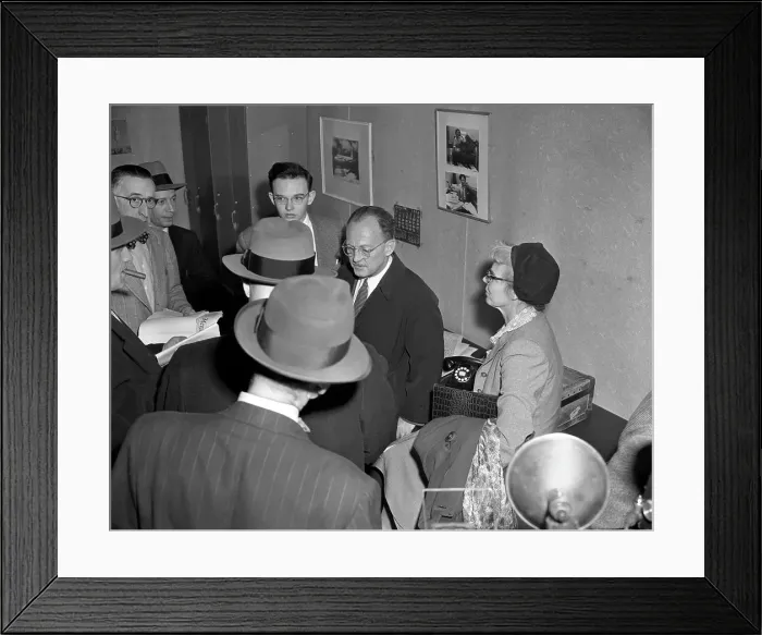 Framed Print : Lattimore Greeted by Family Framed Print : Lattimore Greeted by Family