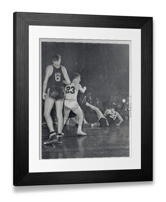 Framed Print : NCAA Tournament Action at Madison Square Garden