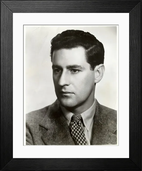 Framed Print : Italian Composer Gian-Carlo Menotti