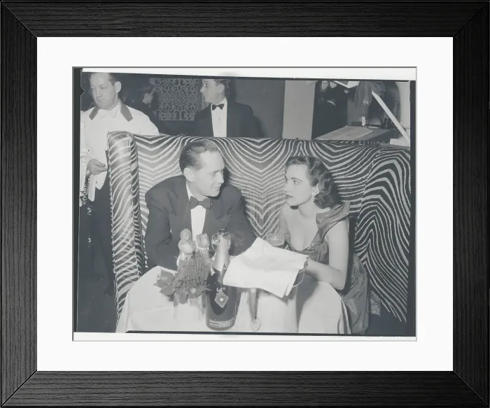 Framed Print : Franchot Tone at El Morocco Nightclub Framed Print : Franchot Tone at El Morocco Nightclub