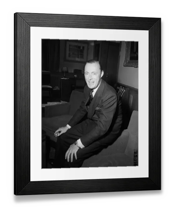 Framed Print : Prince Bernhard Seated Framed Print : Prince Bernhard Seated