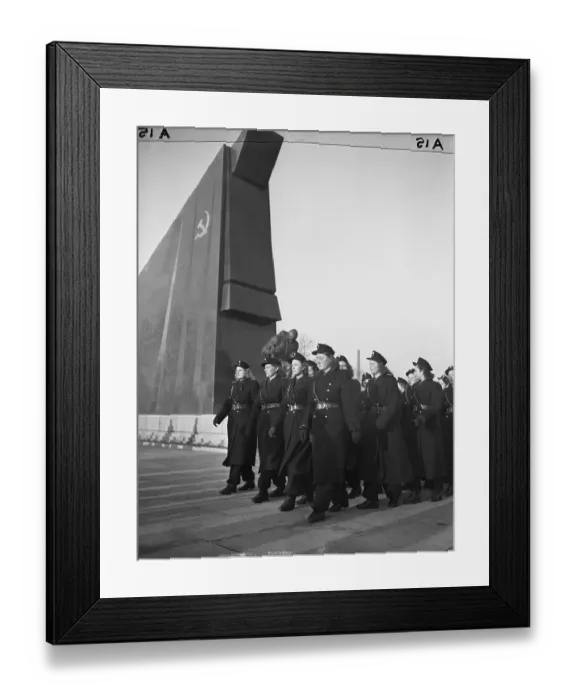 Framed Print : Soviet Women Army Officers Marching Framed Print : Soviet Women Army Officers Marching