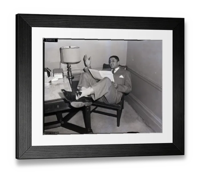 Framed Print : Don Newcombe Signing Dodgers Contract Framed Print : Don Newcombe Signing Dodgers Contract