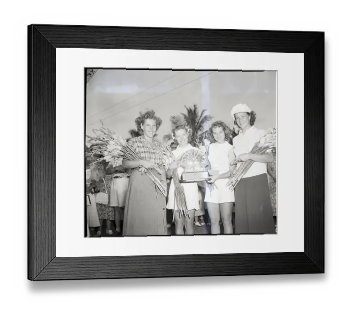 Framed Print : Bauer Sisters Celebrating Golf Victory Framed Print : Bauer Sisters Celebrating Golf Victory