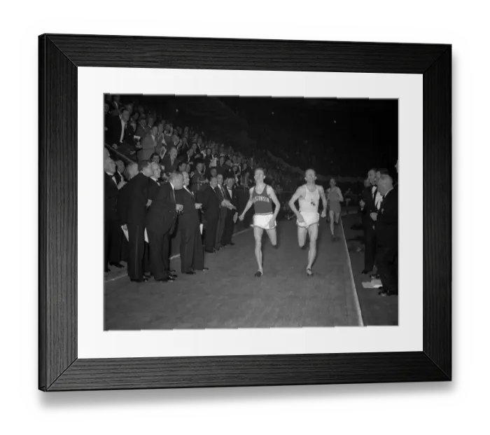 Framed Print : Don Gehrmann Winning Track Race Framed Print : Don Gehrmann Winning Track Race