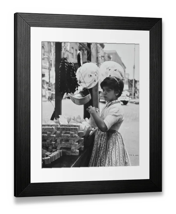 Framed Print : New York City Street Scene Framed Print : New York City Street Scene