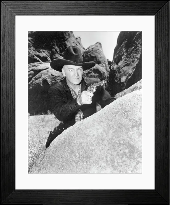 Framed Print : William Boyd as Hopalong Cassidy Framed Print : William Boyd as Hopalong Cassidy