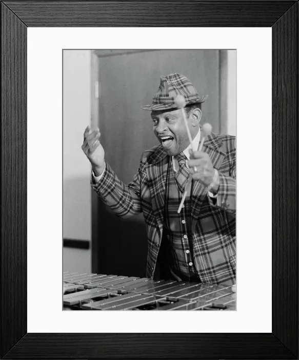 Framed Print : Lionel Hampton Rehearsing for Concert Framed Print : Lionel Hampton Rehearsing for Concert