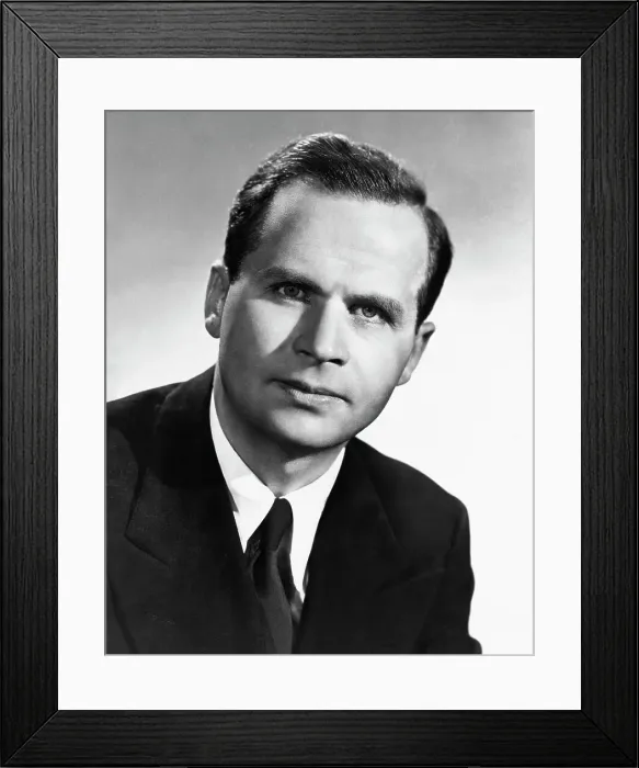 Framed Print : Dr. Peter C. Goldmark as the Director of CBS Engineering Research Framed Print : Dr. Peter C. Goldmark as the Director of CBS Engineering Research