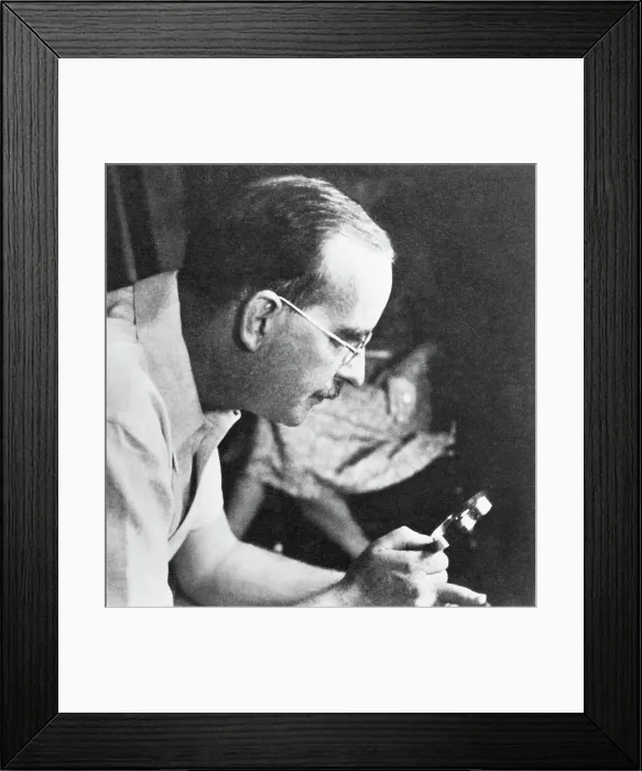 Framed Print : Profile Portrait of Author Joseph Wood Krutch Framed Print : Profile Portrait of Author Joseph Wood Krutch