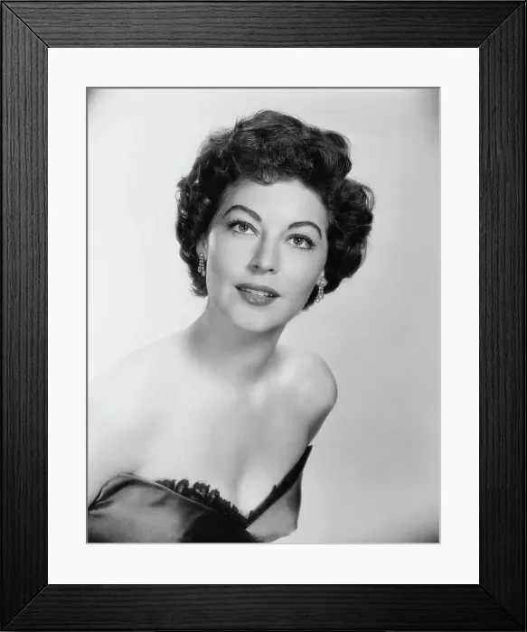 Framed Print : Actress Ava Gardner Framed Print : Actress Ava Gardner