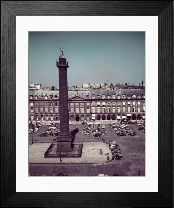 Framed Print : Place Vendome in Paris Framed Print : Place Vendome in Paris