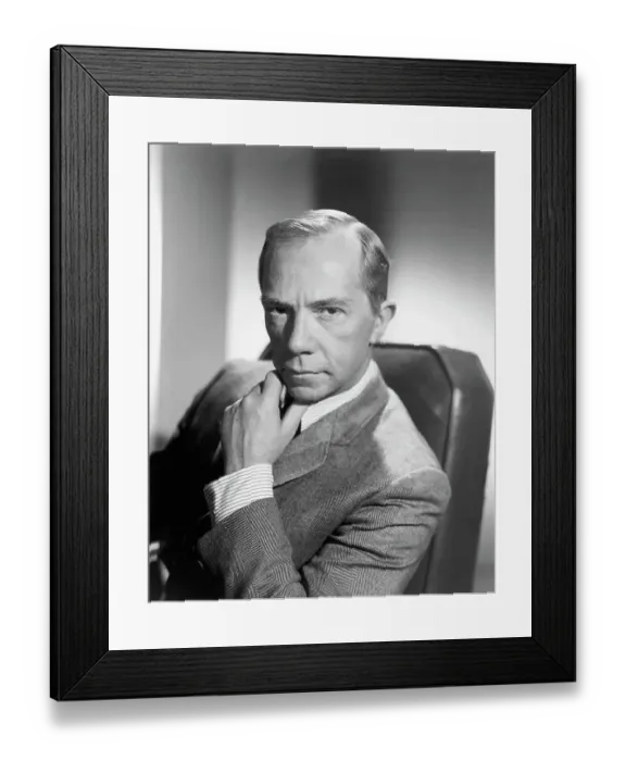 Framed Print : Actor Ray Walston Framed Print : Actor Ray Walston