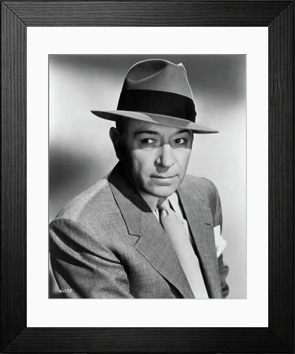 Framed Print : Actor George Raft Framed Print : Actor George Raft