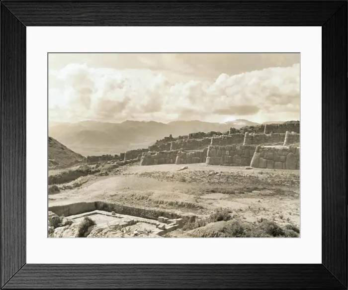 Framed Print : Ancient Fortress Ruins of Peru Framed Print : Ancient Fortress Ruins of Peru