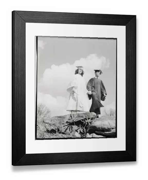 Framed Print : College Graduates Framed Print : College Graduates