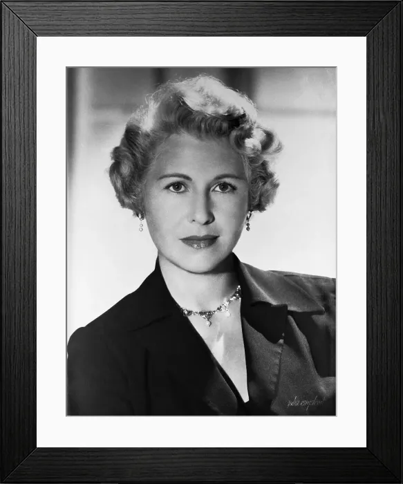 Framed Print : Portrait of Sheilah Graham Framed Print : Portrait of Sheilah Graham