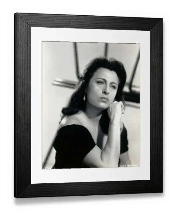 Framed Print : Italian Actress Anna Magnani Framed Print : Italian Actress Anna Magnani