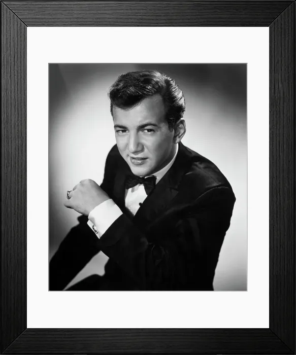 Framed Print : Singer Bobby Darin Wearing Tuxedo Framed Print : Singer Bobby Darin Wearing Tuxedo