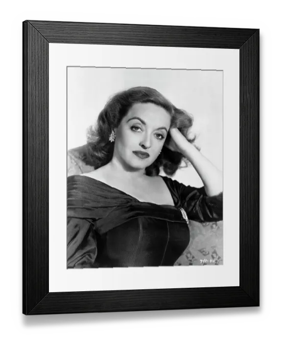 Framed Print : Bette Davis in the Role of Margo Channing Framed Print : Bette Davis in the Role of Margo Channing