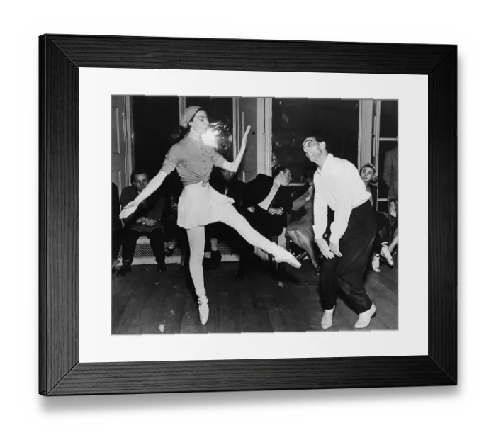 Framed Print : Ballet Practice In Stoll Theater London Framed Print : Ballet Practice In Stoll Theater London