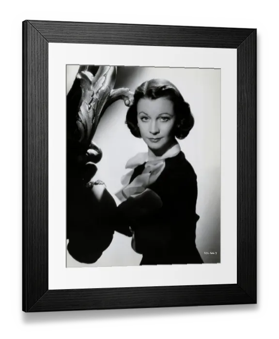Framed Print : Closeup Of Vivien Leigh Framed Print : Closeup Of Vivien Leigh