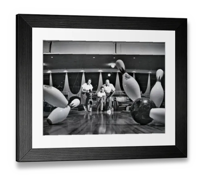 Framed Print : Family of Bowlers Framed Print : Family of Bowlers