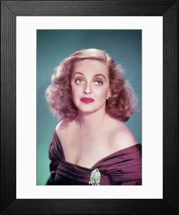 Framed Print : Bette Davis Framed Print : Bette Davis