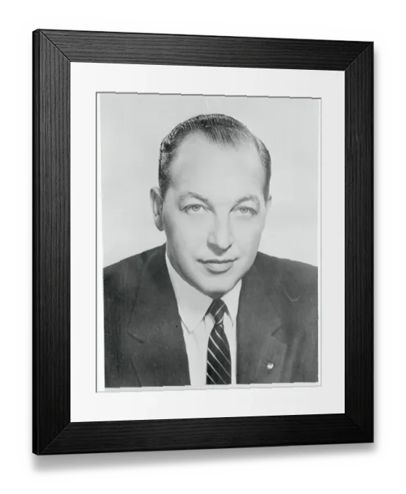 Framed Print : Portrait of Broadcasting Official Robert W. Sarnoff Framed Print : Portrait of Broadcasting Official Robert W. Sarnoff