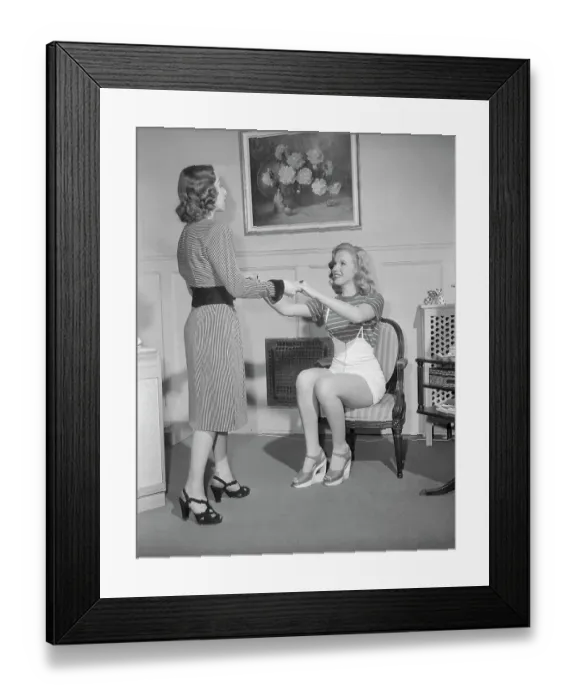 Framed Print : Marilyn Monroe Practicing Etiquette Framed Print : Marilyn Monroe Practicing Etiquette
