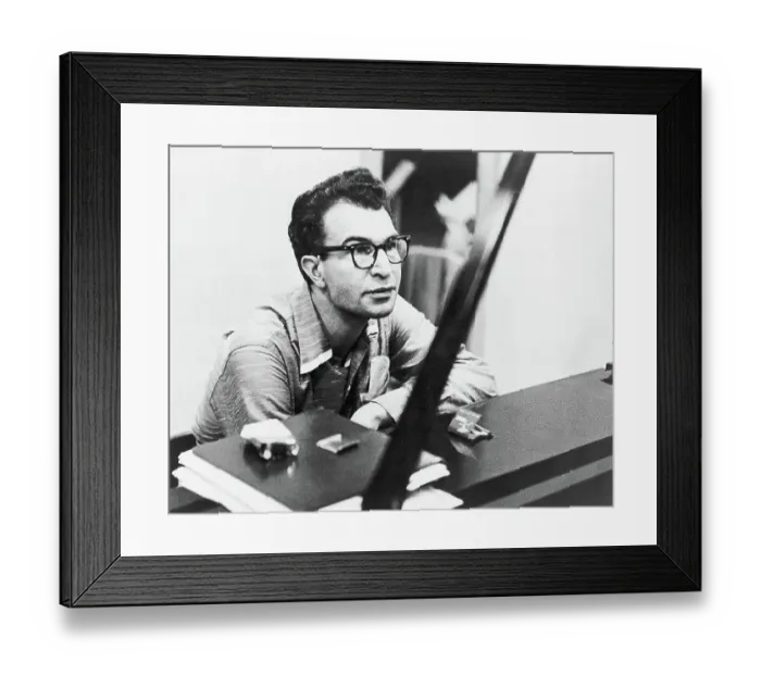 Framed Print : Jazz Musician Dave Brubeck at Piano Framed Print : Jazz Musician Dave Brubeck at Piano