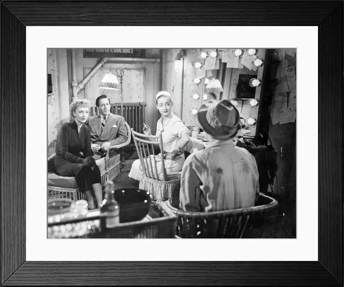 Framed Print : Bette Davis in All About Eve Framed Print : Bette Davis in All About Eve