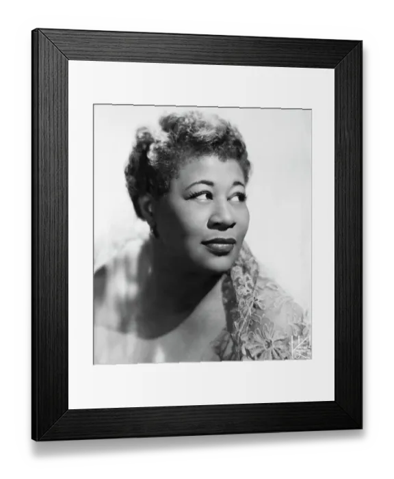 Framed Print : Ella Fitzgerald Posing Framed Print : Ella Fitzgerald Posing