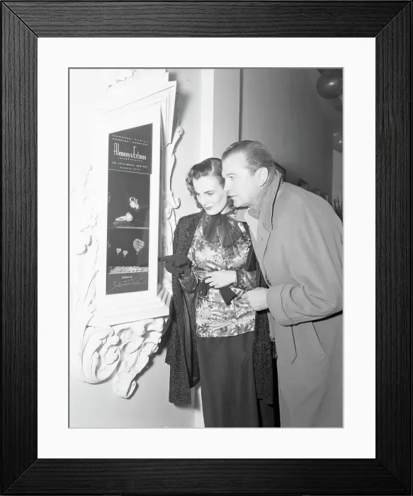 Framed Print : Couple Admiring Jewelry by Salvador Dali Framed Print : Couple Admiring Jewelry by Salvador Dali