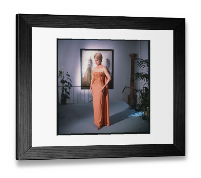 Framed Print : Portrait of Martha Hyer