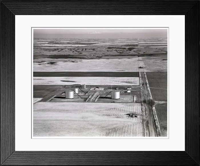 Framed Print : Expansion of Oil Plant Site Framed Print : Expansion of Oil Plant Site