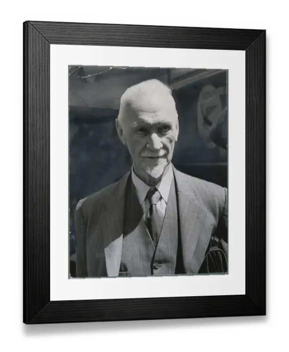 Framed Print : Portrait of Jan Christian Smuts Smiling Framed Print : Portrait of Jan Christian Smuts Smiling