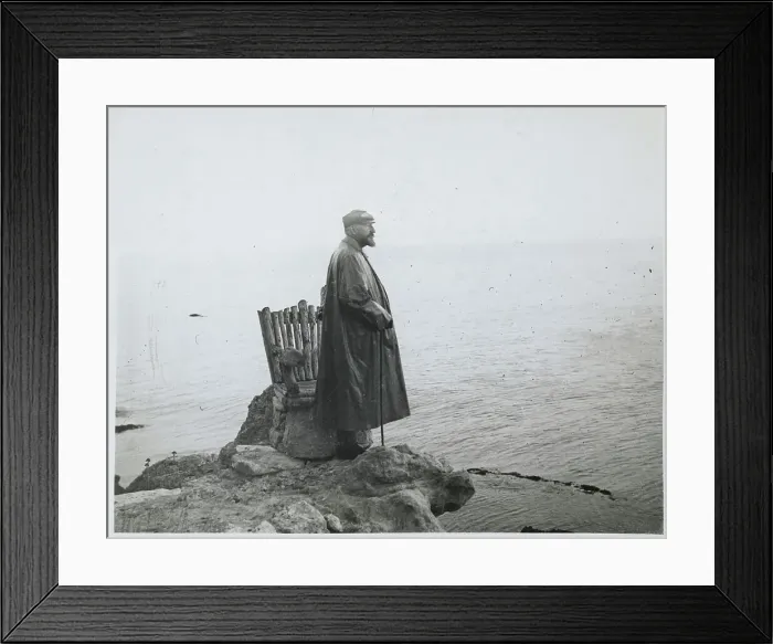 Framed Print : King Ferdinand of Bulgaria Gazing into Sea Framed Print : King Ferdinand of Bulgaria Gazing into Sea