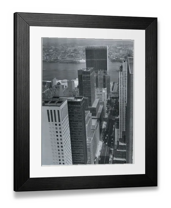 Framed Print : Aerial View of East New York Framed Print : Aerial View of East New York
