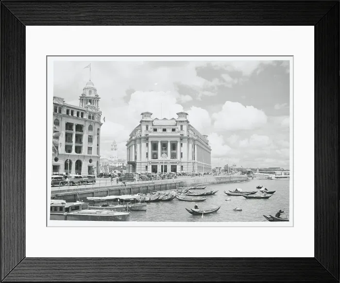 Framed Print : Exterior View of Fullerton Building Framed Print : Exterior View of Fullerton Building