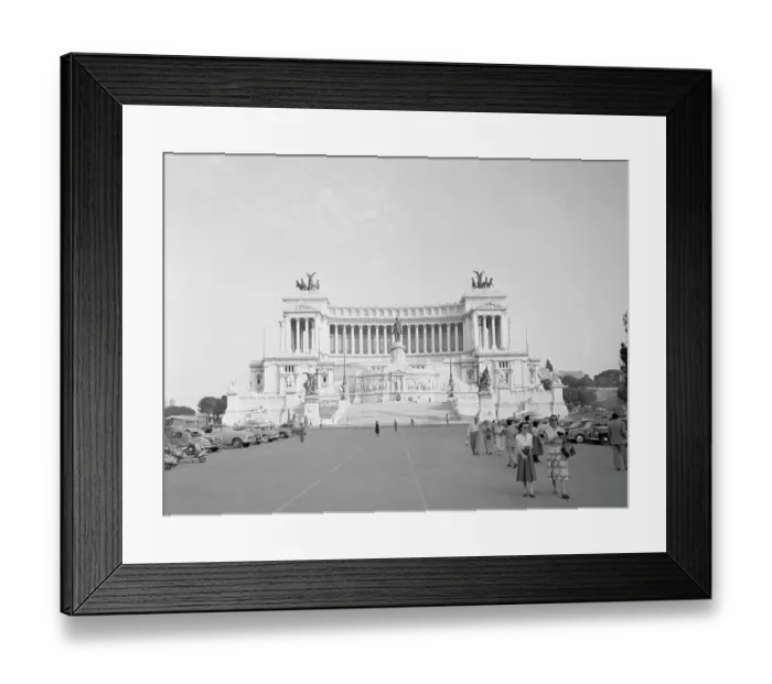 Framed Print : Exterior View of Vittorio Emanuele II Monument in Rome Framed Print : Exterior View of Vittorio Emanuele II Monument in Rome