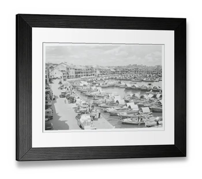 Framed Print : Pier Site of Singapore Framed Print : Pier Site of Singapore