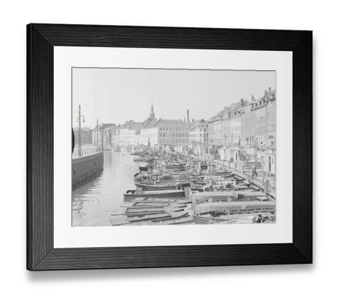 Framed Print : Gammel Strand Framed Print : Gammel Strand
