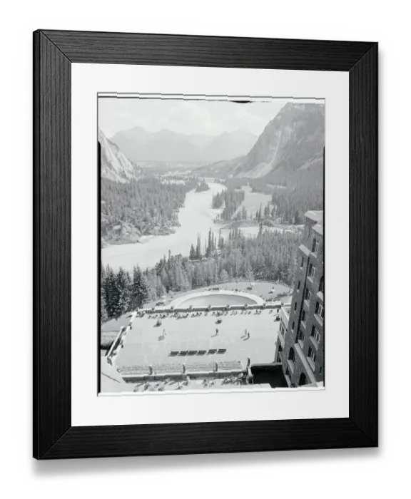 Framed Print : Beautiful Terrain near Canadian Hotel Framed Print : Beautiful Terrain near Canadian Hotel