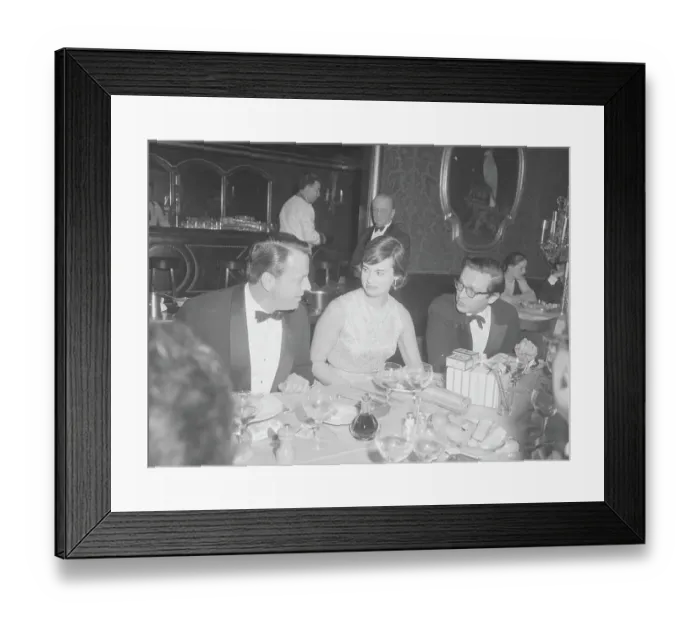 Framed Print : Stars at El Morocco Nightclub in New York Framed Print : Stars at El Morocco Nightclub in New York