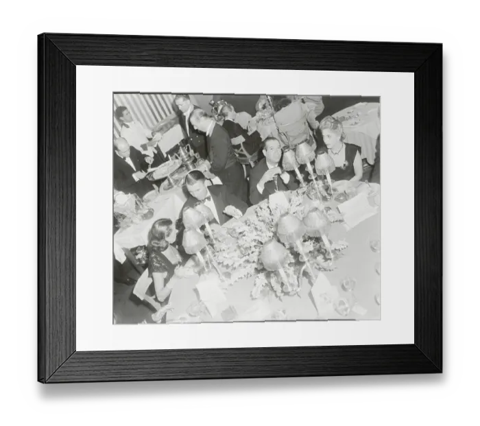 Framed Print : Patrons at the El Morocco Club Framed Print : Patrons at the El Morocco Club