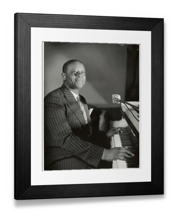 Framed Print : Joshua Johnson at the Piano Framed Print : Joshua Johnson at the Piano